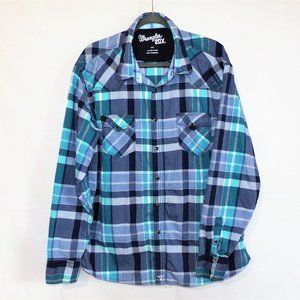 Wrangler 20X men's western shirt snaps size XXL